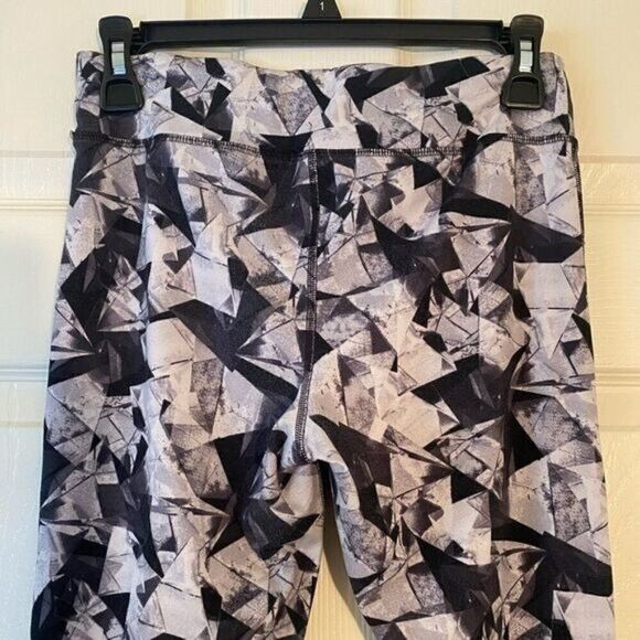 Champion women's multicolor patterned athletic spandex high rise leggings sz XL - Picture 5 of 8